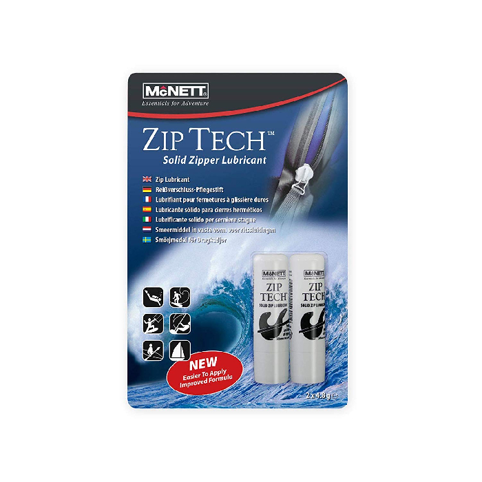 Home Supplies Direct Zip A Fix - Lubrificante in cera d'api per cerniere a scatto, include vestiti bagnati e asciutti, 120 ml